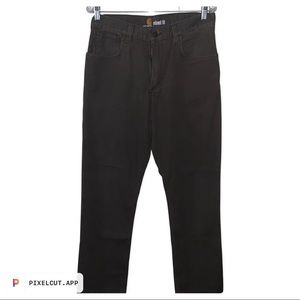 Carhartt Men’s Duck Washed Dark Brown Work Pants Size 32X32 Relaxed Fit